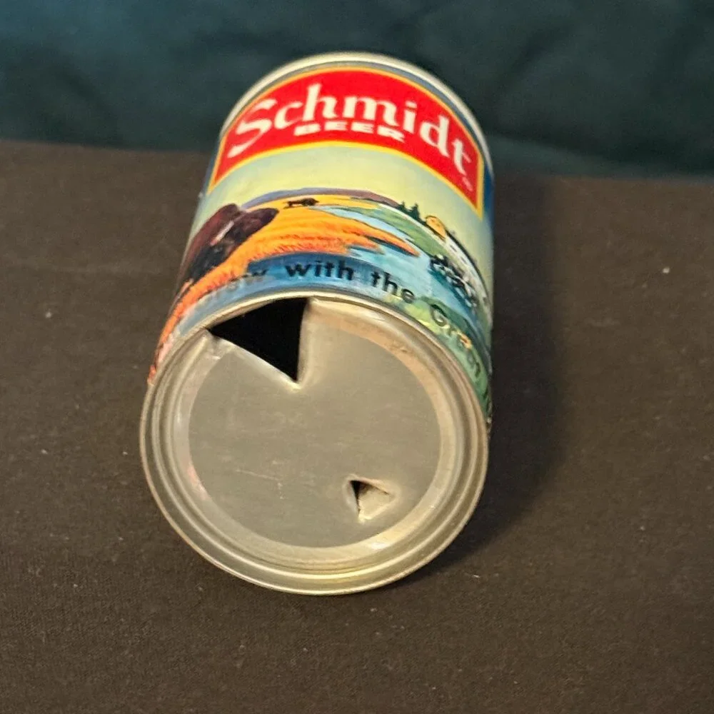 Schmidt vintage Beer can